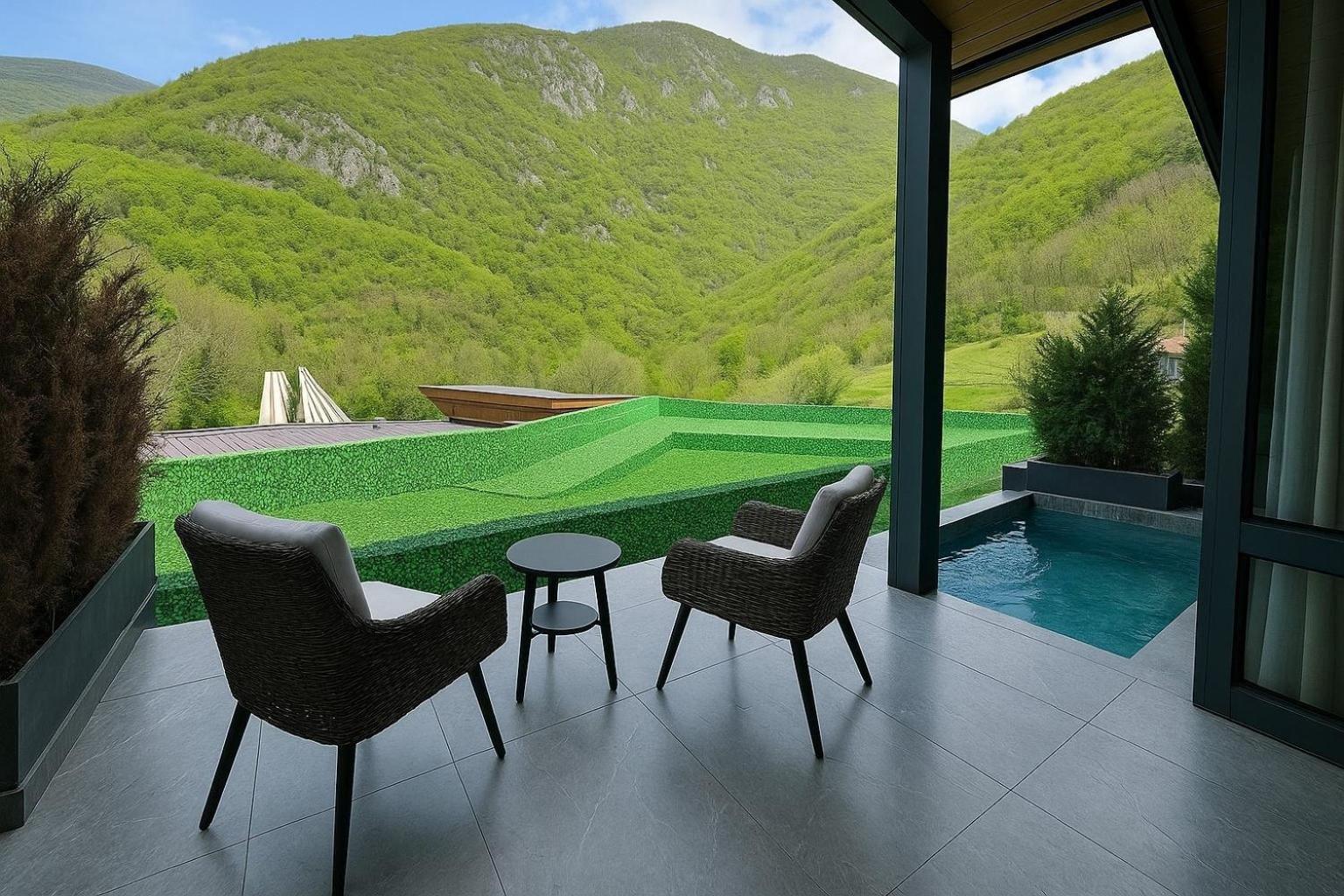 Resort Ujevara E Drinit Печ Екстериор снимка